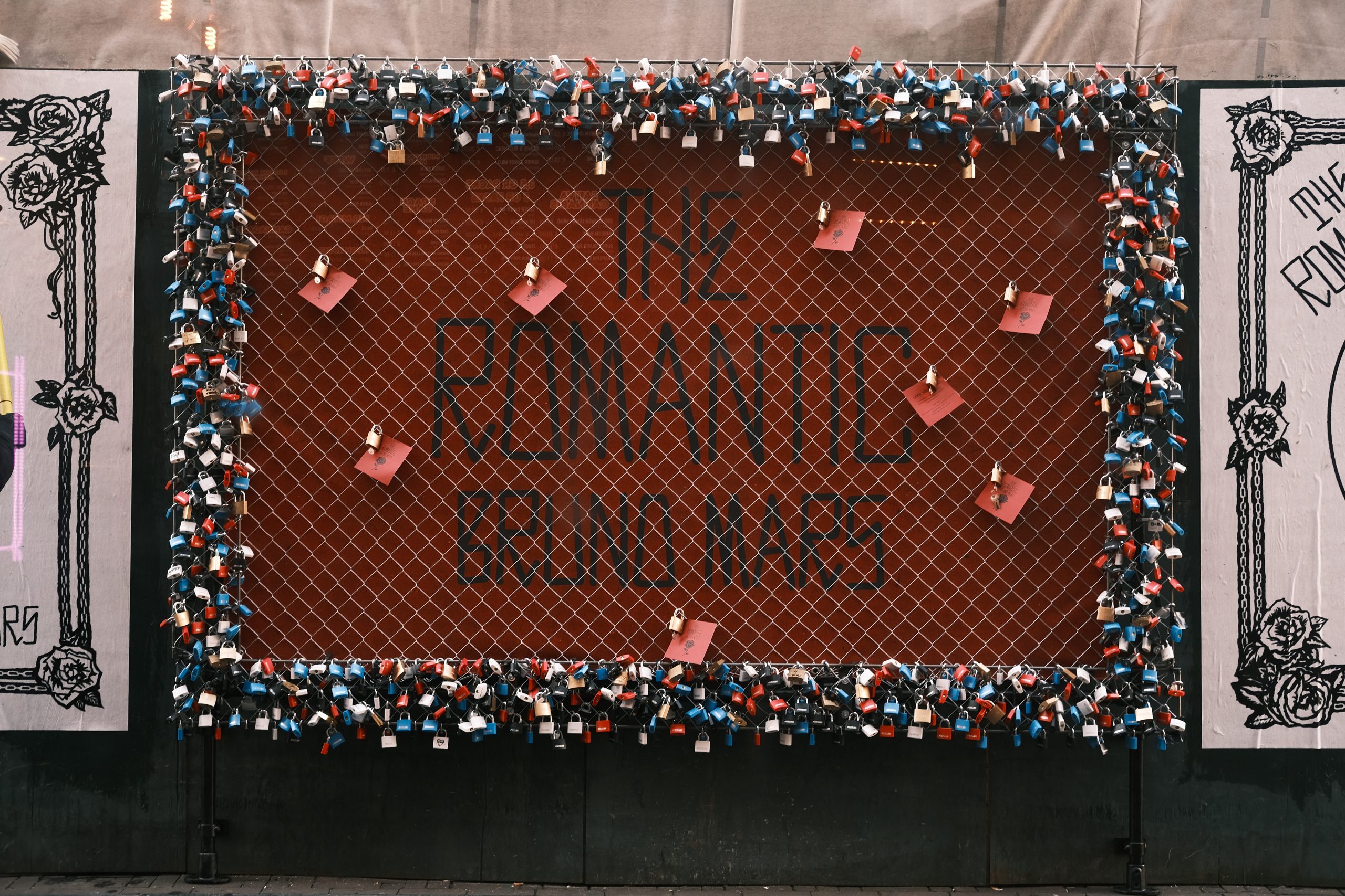Bruno Mars x The Romantic Wall